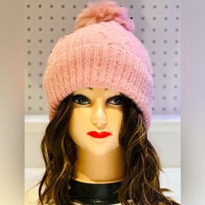 Go & Go Women Warm Beanie Hat with Pom